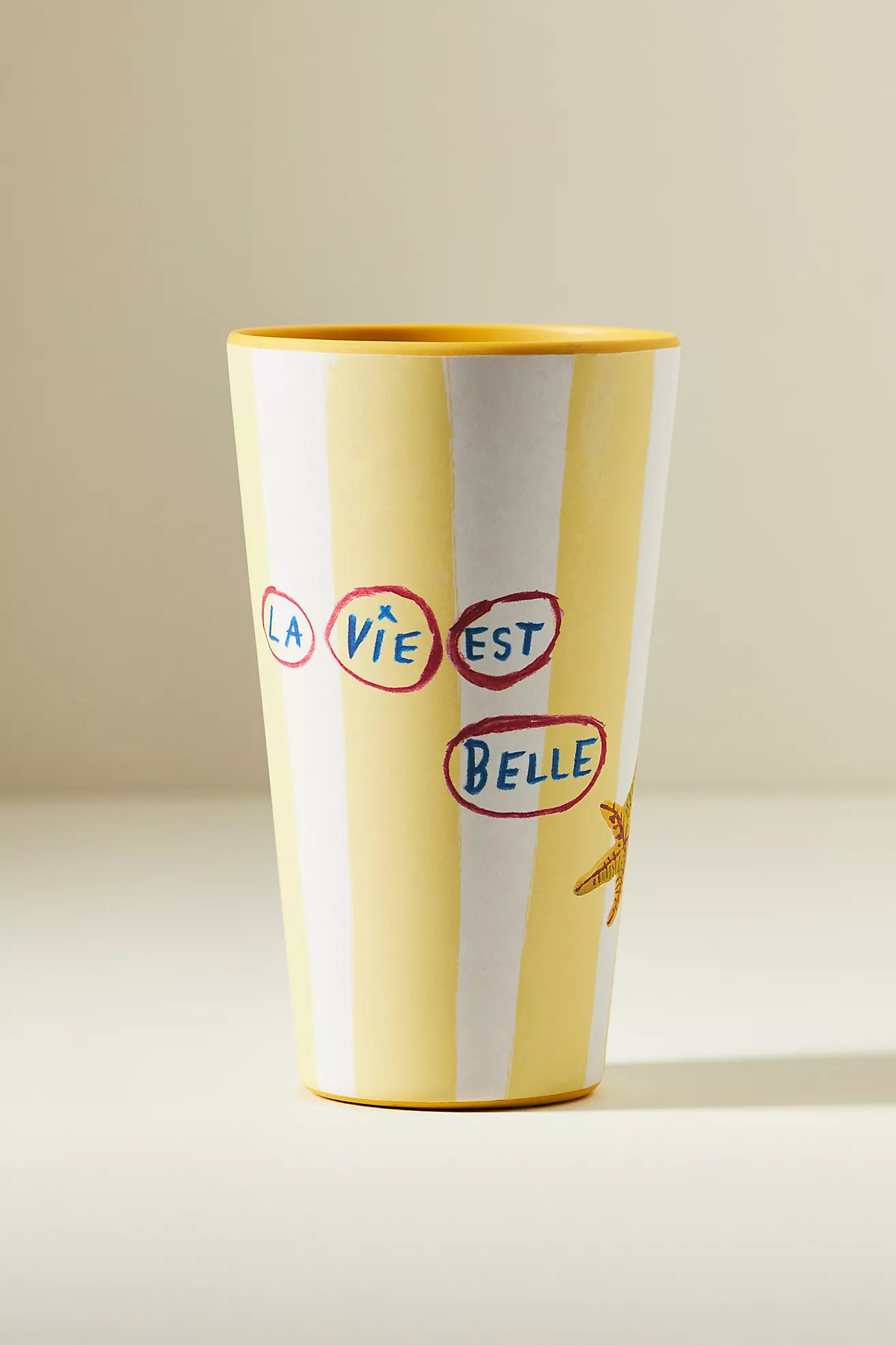 Nathalie Lete By the Sea Melamine Tumbler | Anthropologie (US)