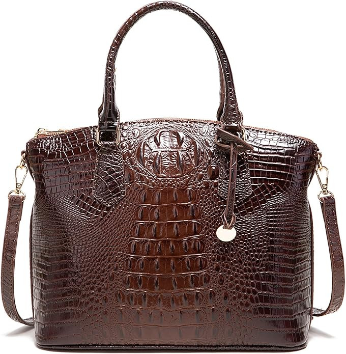 Women Purse Satchel Bag Long Crossbody Classy Tote Bag Top Handle Vegan Leather Ladies Handbags E... | Amazon (US)