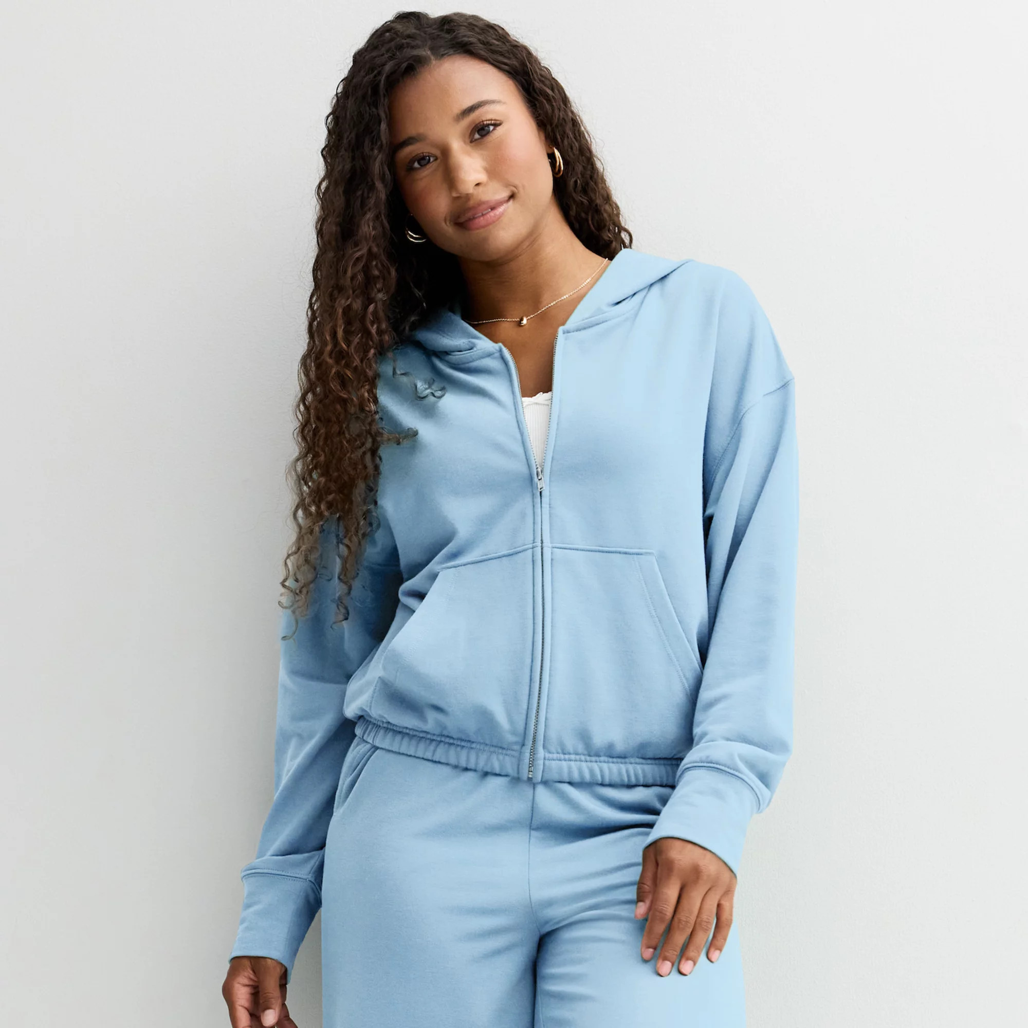 Juniors' SO® Bouncy Fleece Zip Hoodie | Kohl's