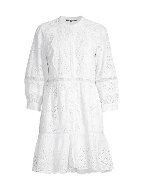 Hailey Eyelet Dress | Saks Fifth Avenue