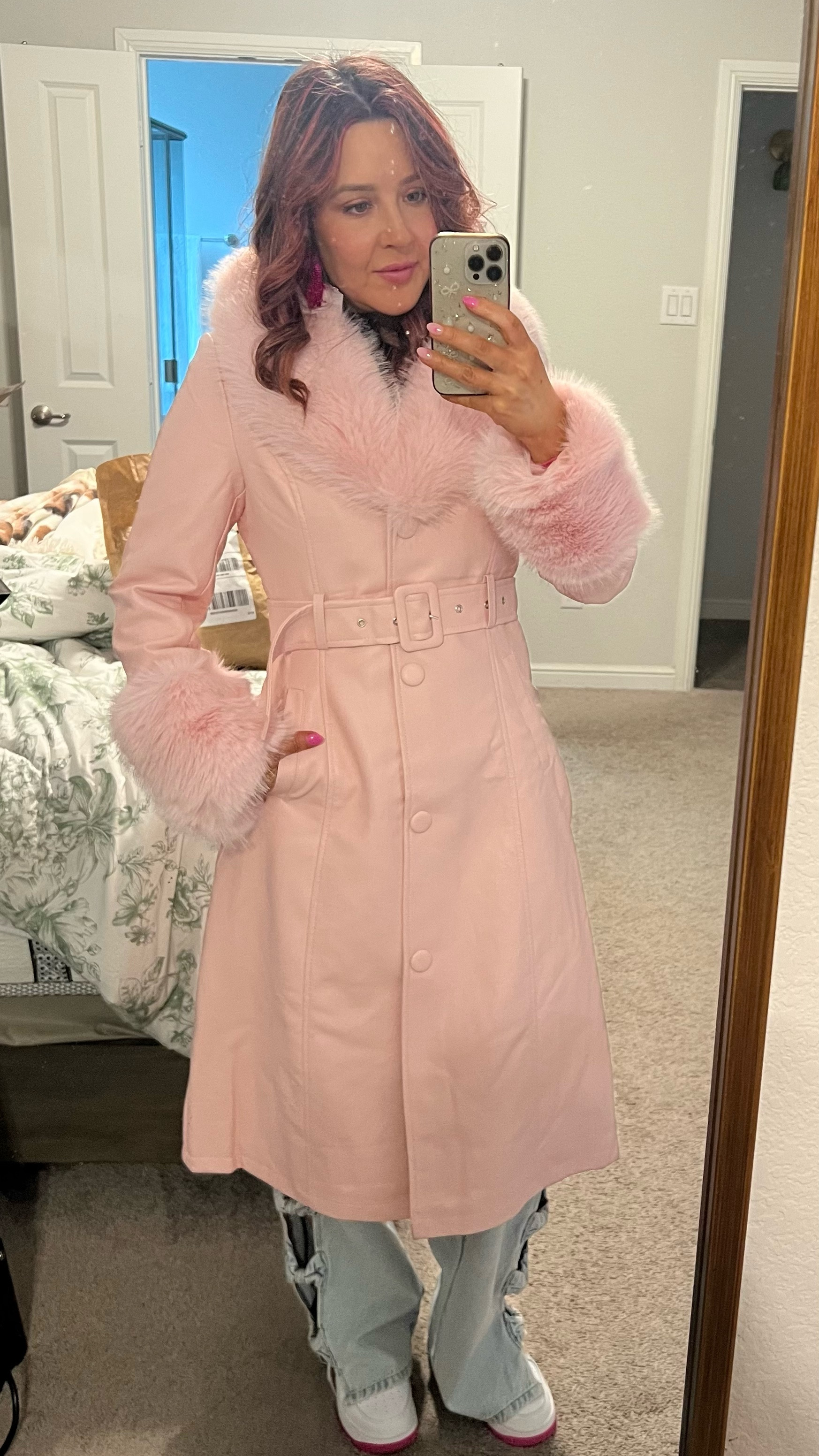 Pink coat with fur trim 💕

#LTKMostLoved #LTKTravel