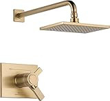 Delta Faucet Vero 17T Series Dual-Function Shower Trim Kit with Single-Spray Touch-Clean Rain Sho... | Amazon (US)