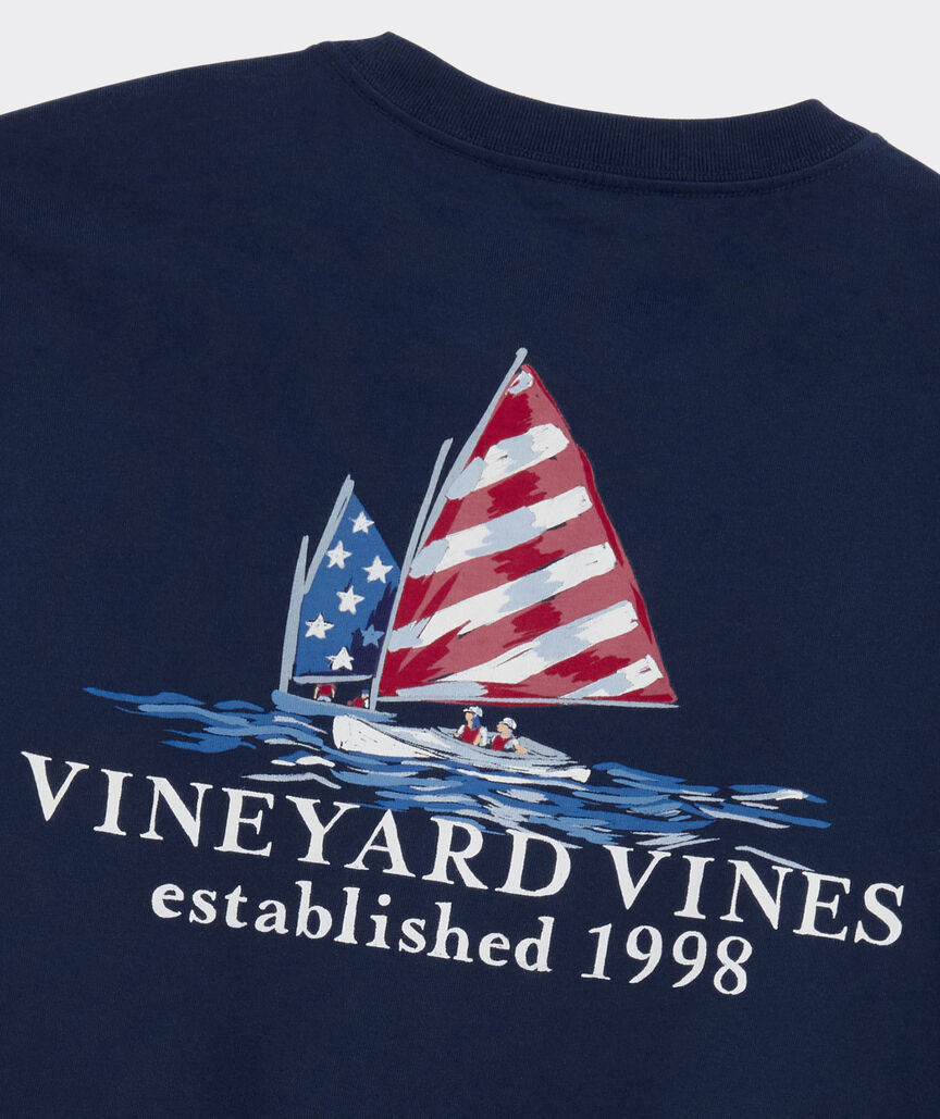 Americana Sails Short-Sleeve Pocket Tee | vineyard vines