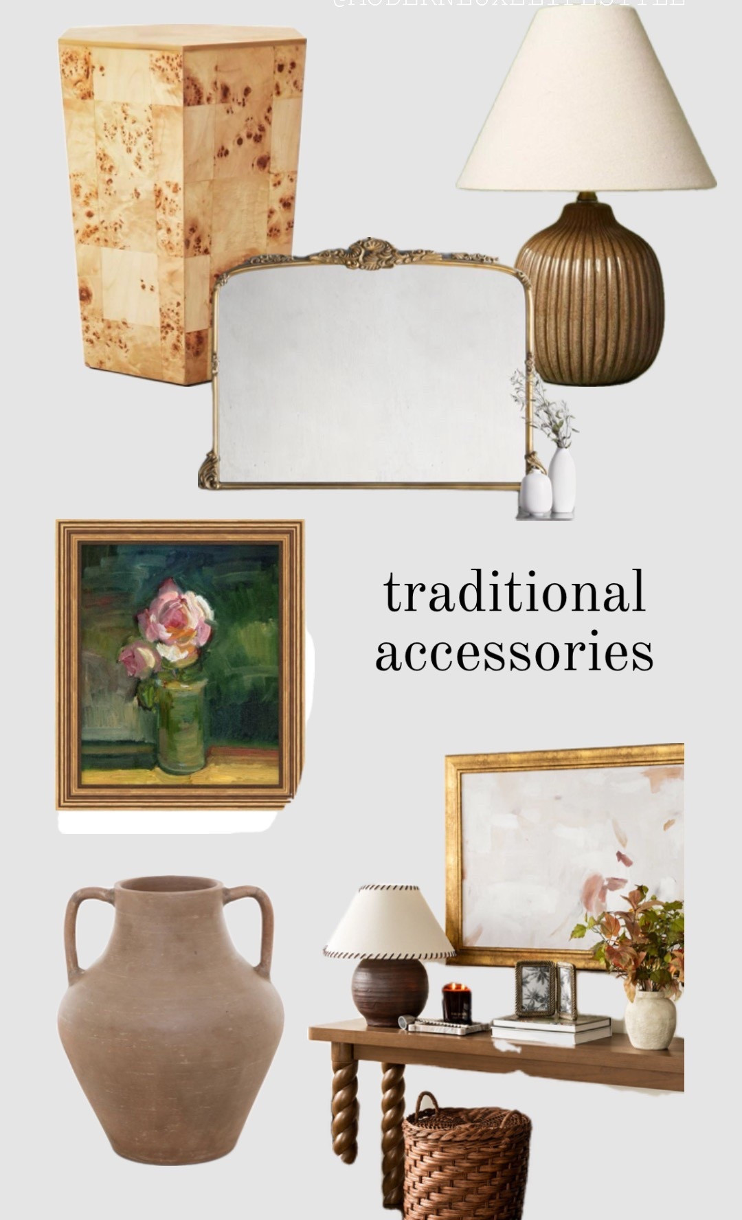 Give your home that timeless, collected over the years feel by adding in some key accessories 🖼️ 

#traditionalhome #giftguide #homeaccessories 

#LTKStyleTip #LTKFindsUnder100 #LTKHome