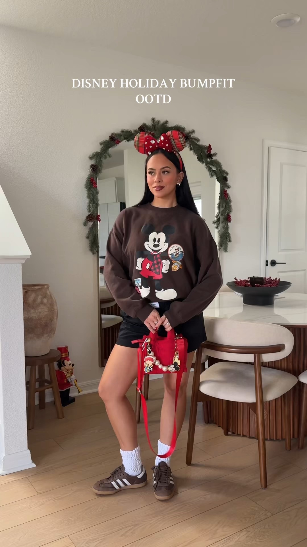 Disney holiday bumpfit ootd, such a comfy fit for pregnant mamas 🐭✨🎄💫❤️

#LTKBump #LTKgrwm #LTKHoliday