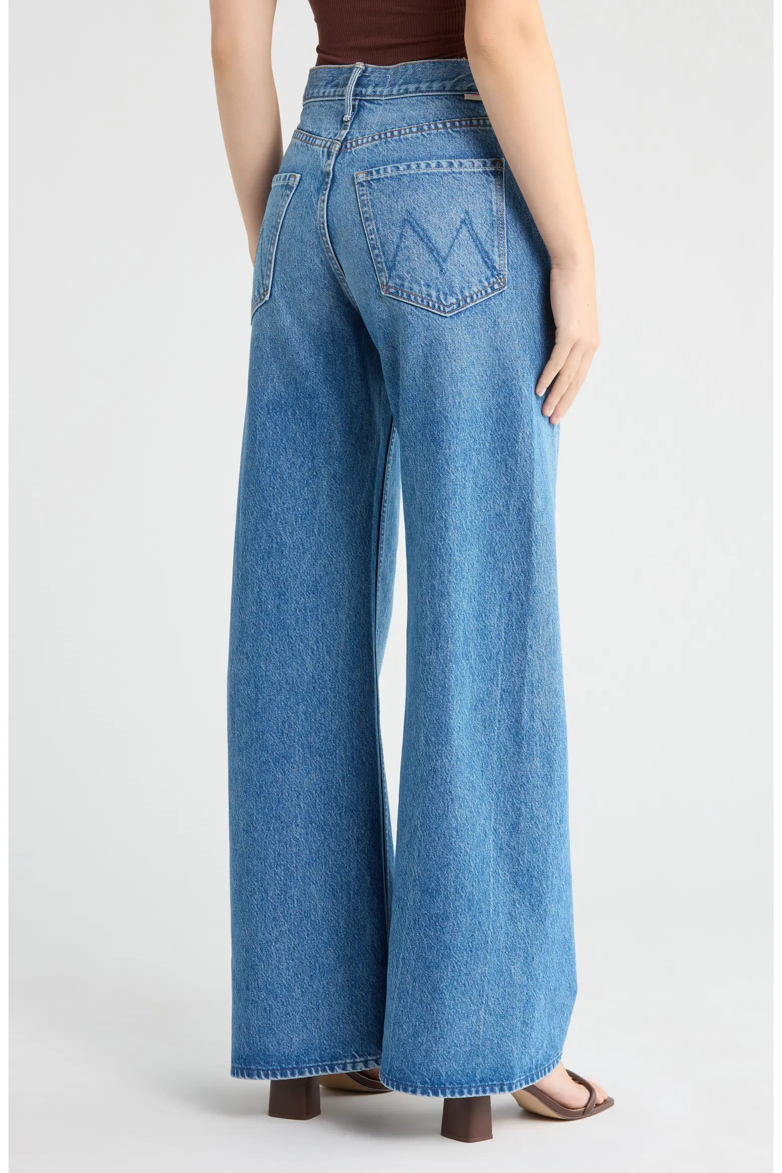 Lemon Twist High Waist Wide Leg Jeans (Women) | Nordstrom | Nordstrom