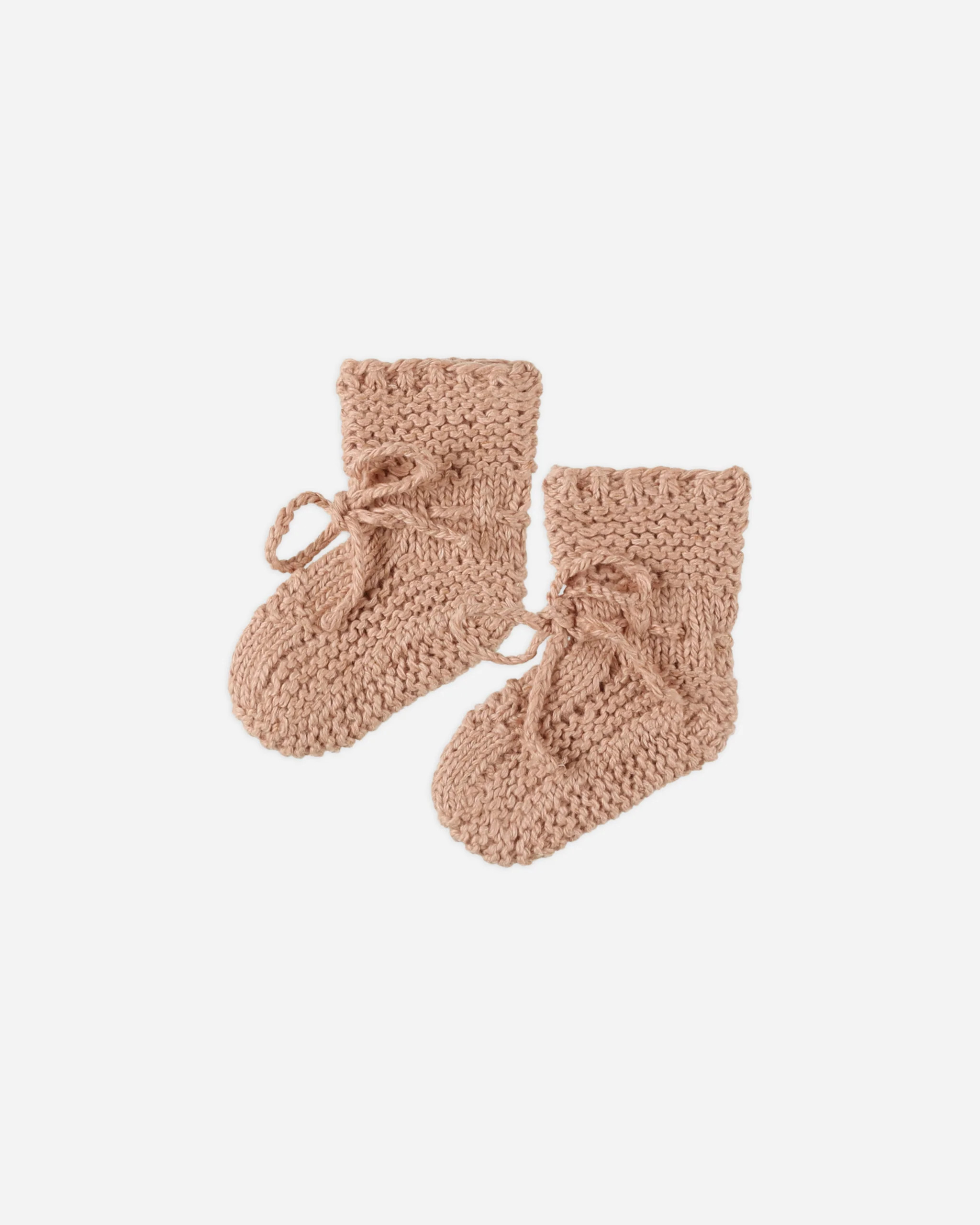 Knit Booties || Rose | Rylee + Cru