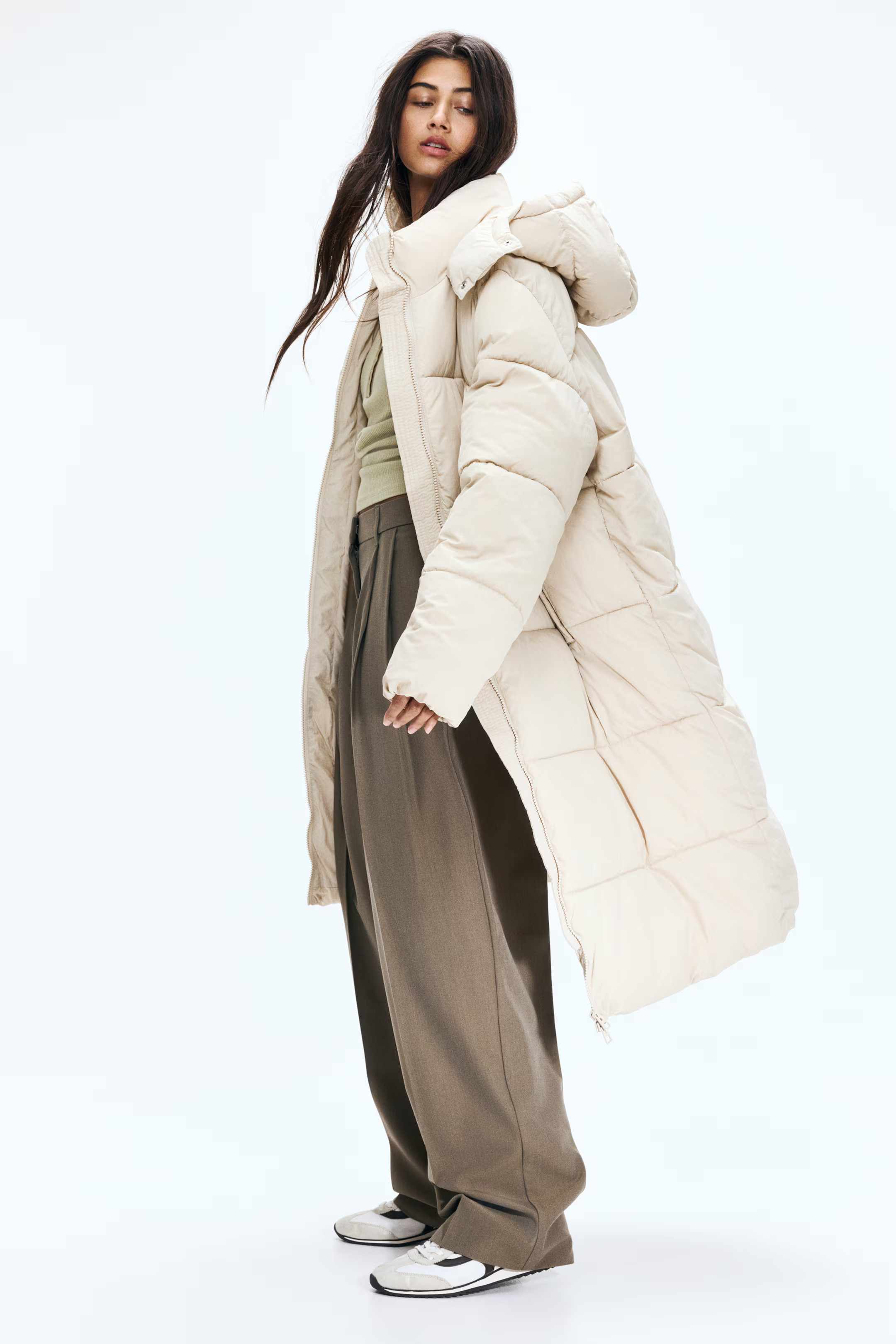 Long puffer jacket | H&M (UK, MY, IN, SG, PH, TW, HK)