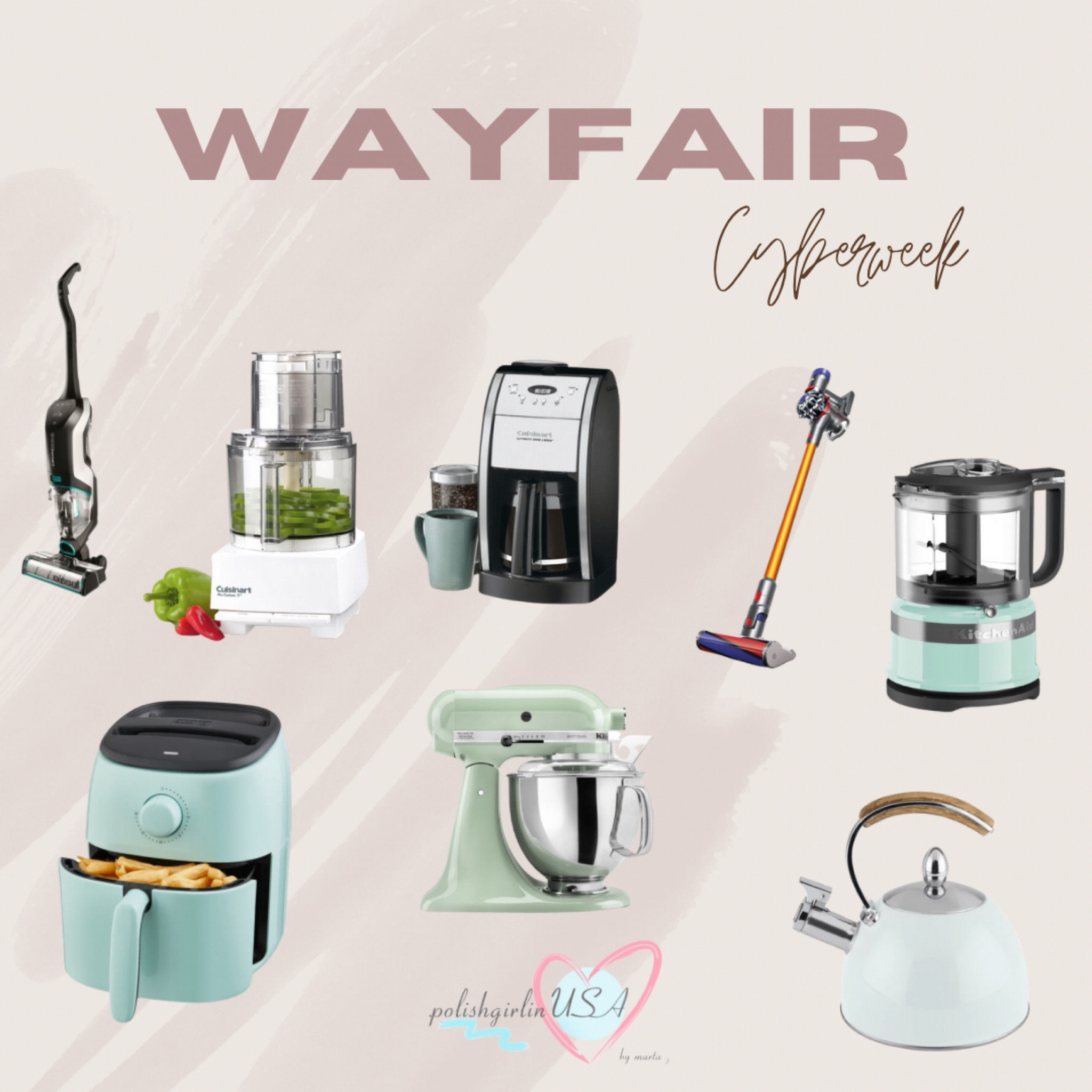 Small Appliances Cyberweek Deals on Wayfair! 

#LTKsalealert #LTKCyberweek #LTKhome