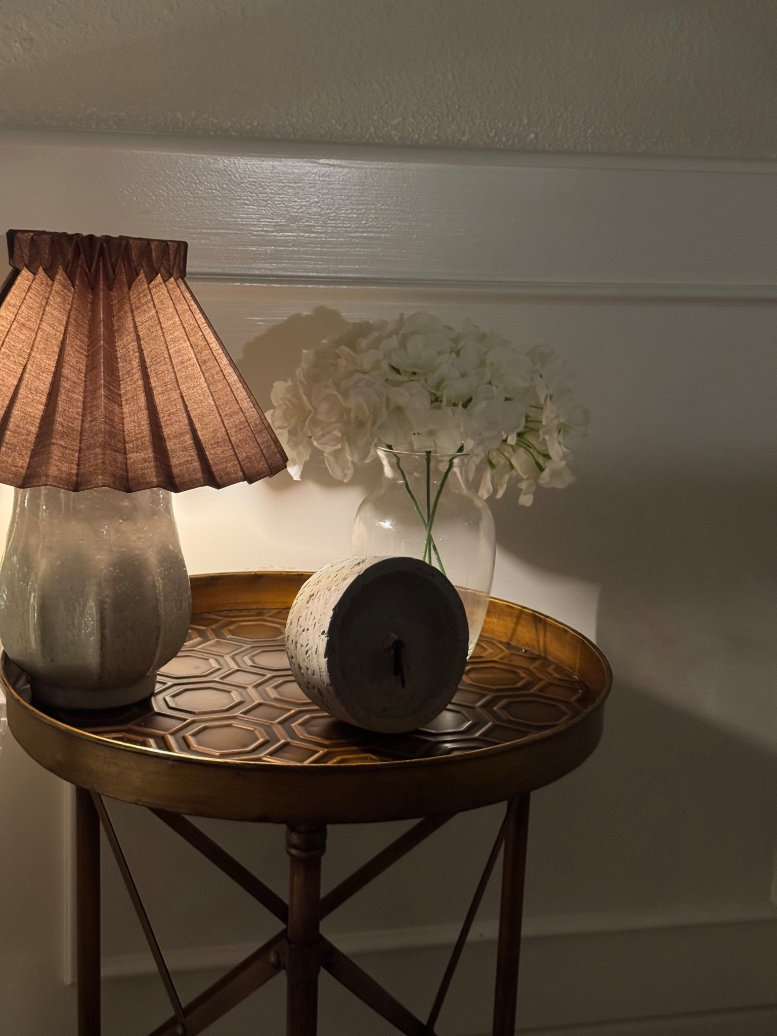 The perfect little lamp for the small spaces! And it’s on sale too 🎉✨ these hydrangeas also come in a huge pack — I split mine up and placed them all over the house. They are SO realistic looking. 👀 

#LTKSaleAlert #LTKHome #LTKFindsUnder50
