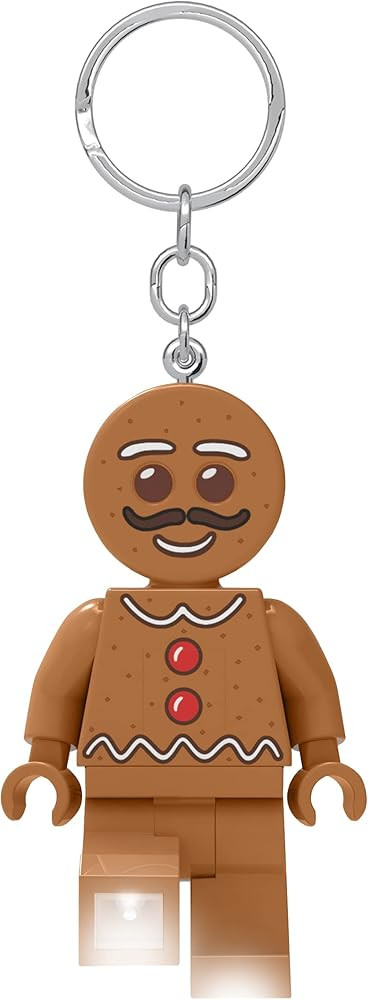 LEGO Classic Keychain Light - Gingerbread Man - 3 Inch Tall Figure (KE182H) | Amazon (US)