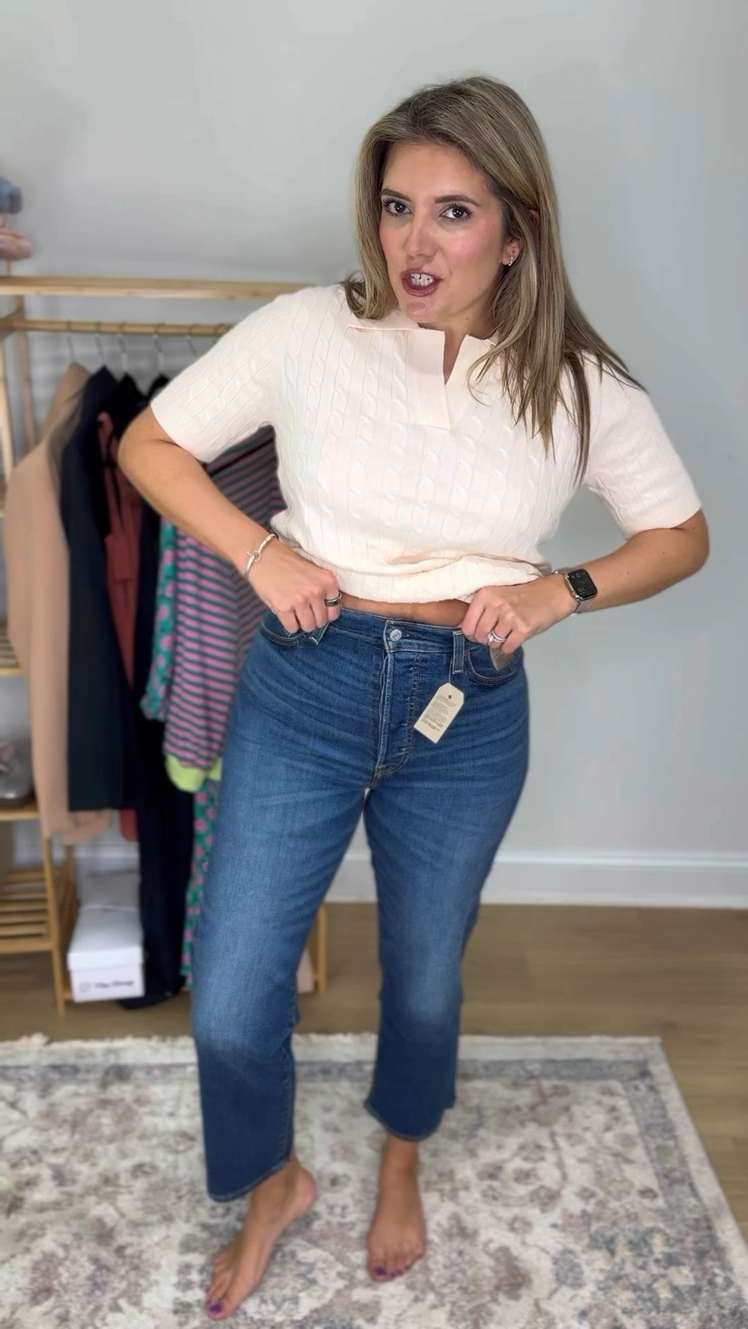 The perfect pair of jeans is must-have staple in your wardrobe🩵

#LTKStyleTip #LTKFindsUnder50 #LTKVideo