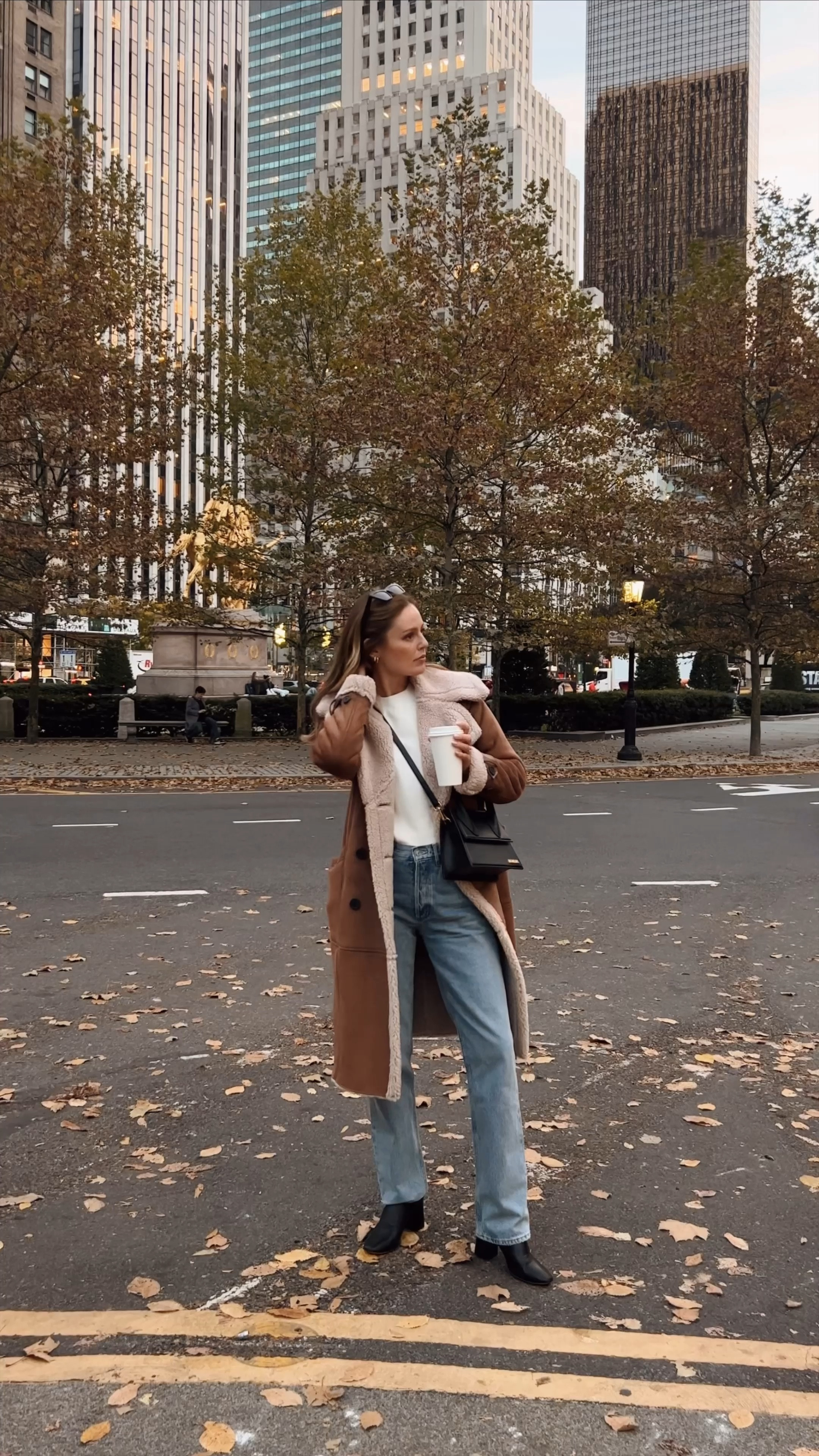 My fav shearling coat is 50% off! 

#LTKCyberWeek