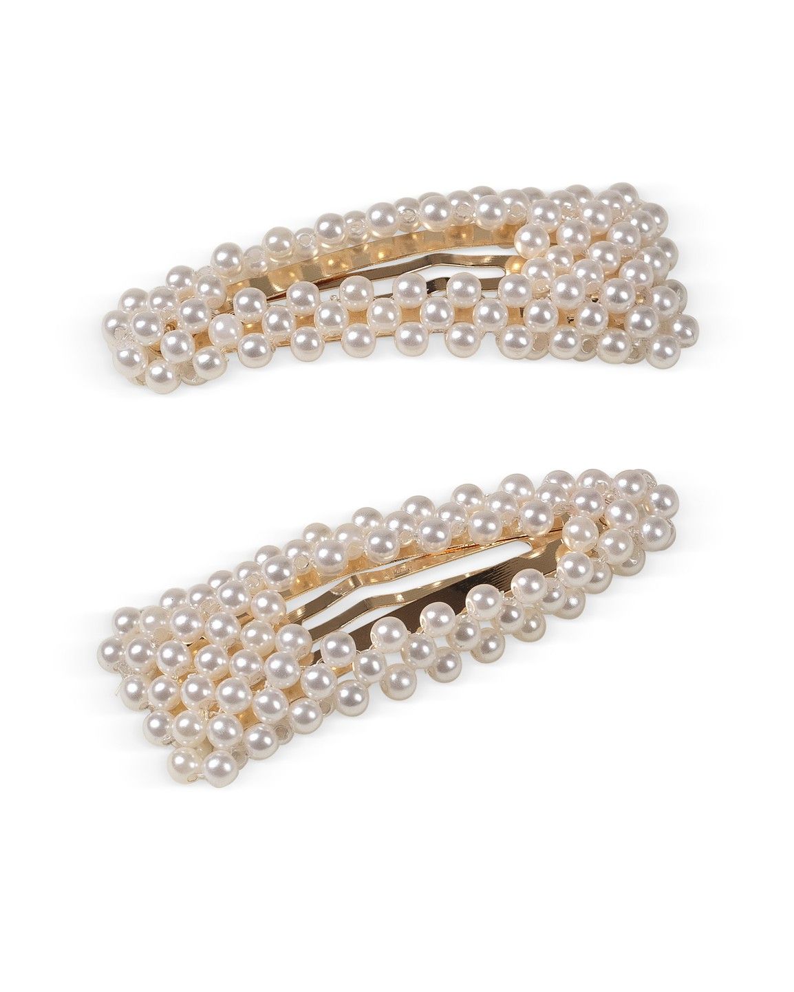 Faux Pearl White Hair Clips Pack of Two | Oliver Bonas | Oliver Bonas (Global)