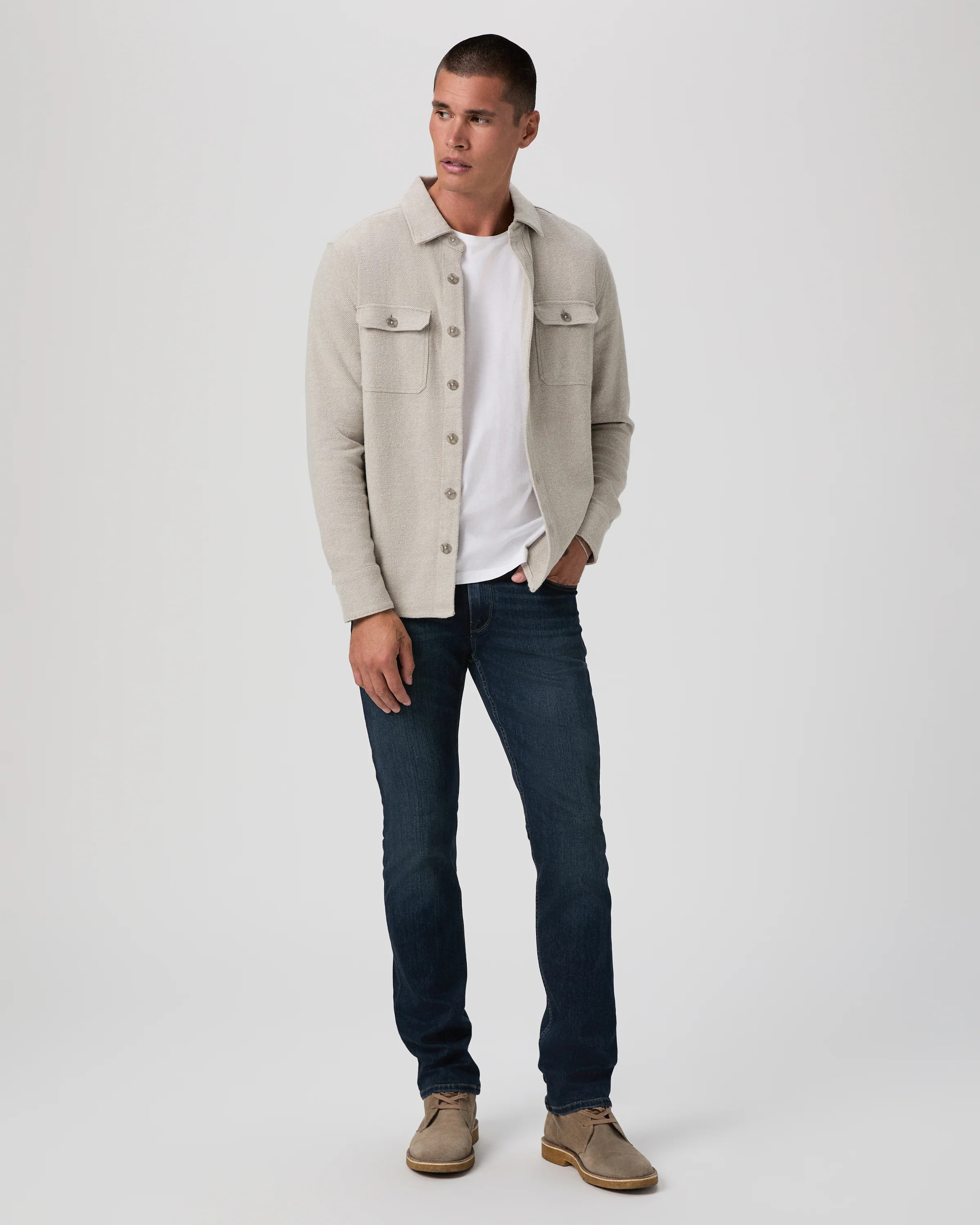 Transcend Normandie 34" Straight Jean | Paige