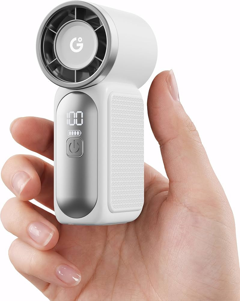 Gaiatop Portable Handheld Mini Fan, 6 Speeds 16900 RPM High Velocity Personal Fan with LED Displa... | Amazon (US)