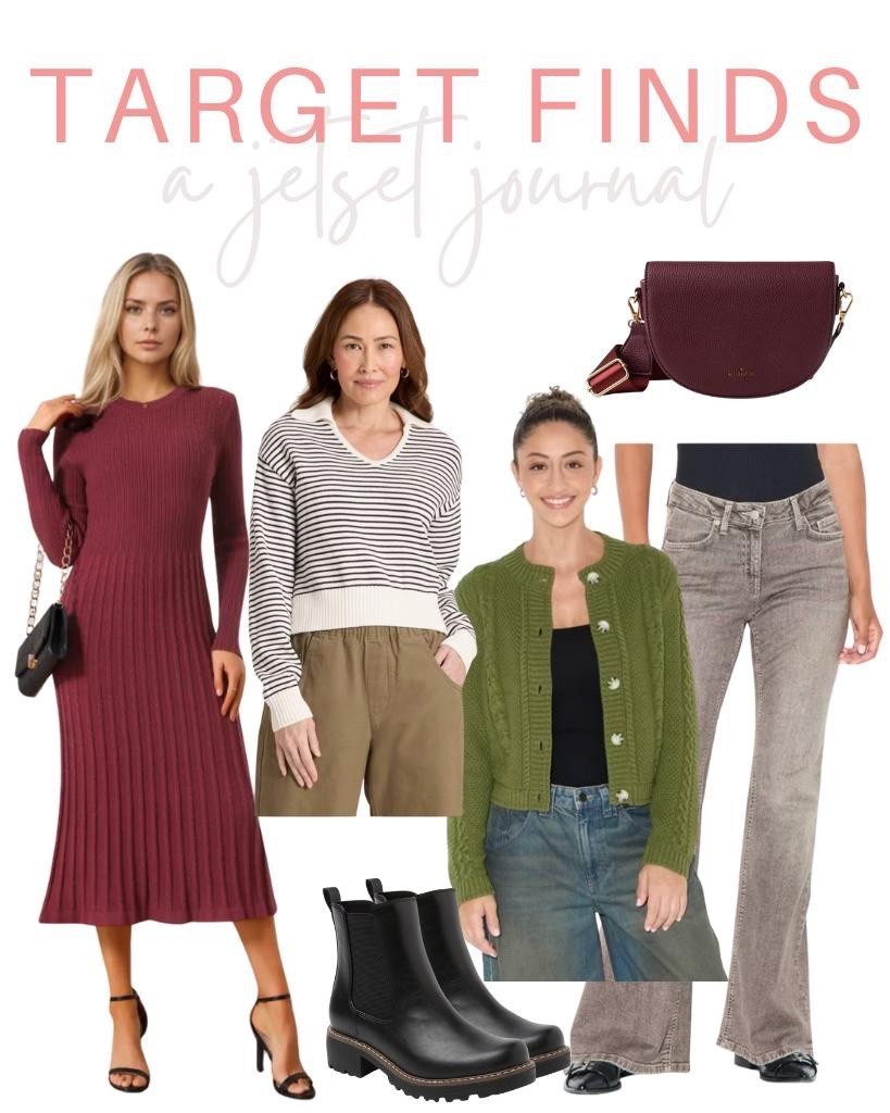  Target finds you’ll want in your closet this season. Cute, comfy, and perfect for everyday wear.
red dress, striped sweater, fall booties, trendy look target essential, target finds, seasonal favorites, cozy outfits, everyday looks, fall style, fresh fashion, fall fashion

#LTKStyleTip #LTKU #LTKSeasonal