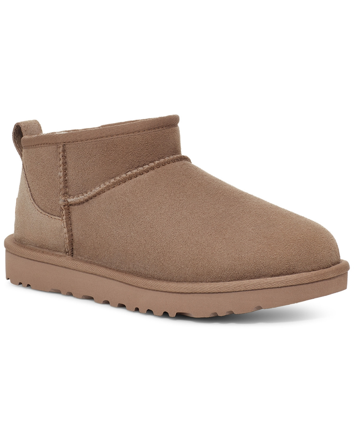 Ugg Women's Classic Ultra Mini Booties - Caribou | Macy's