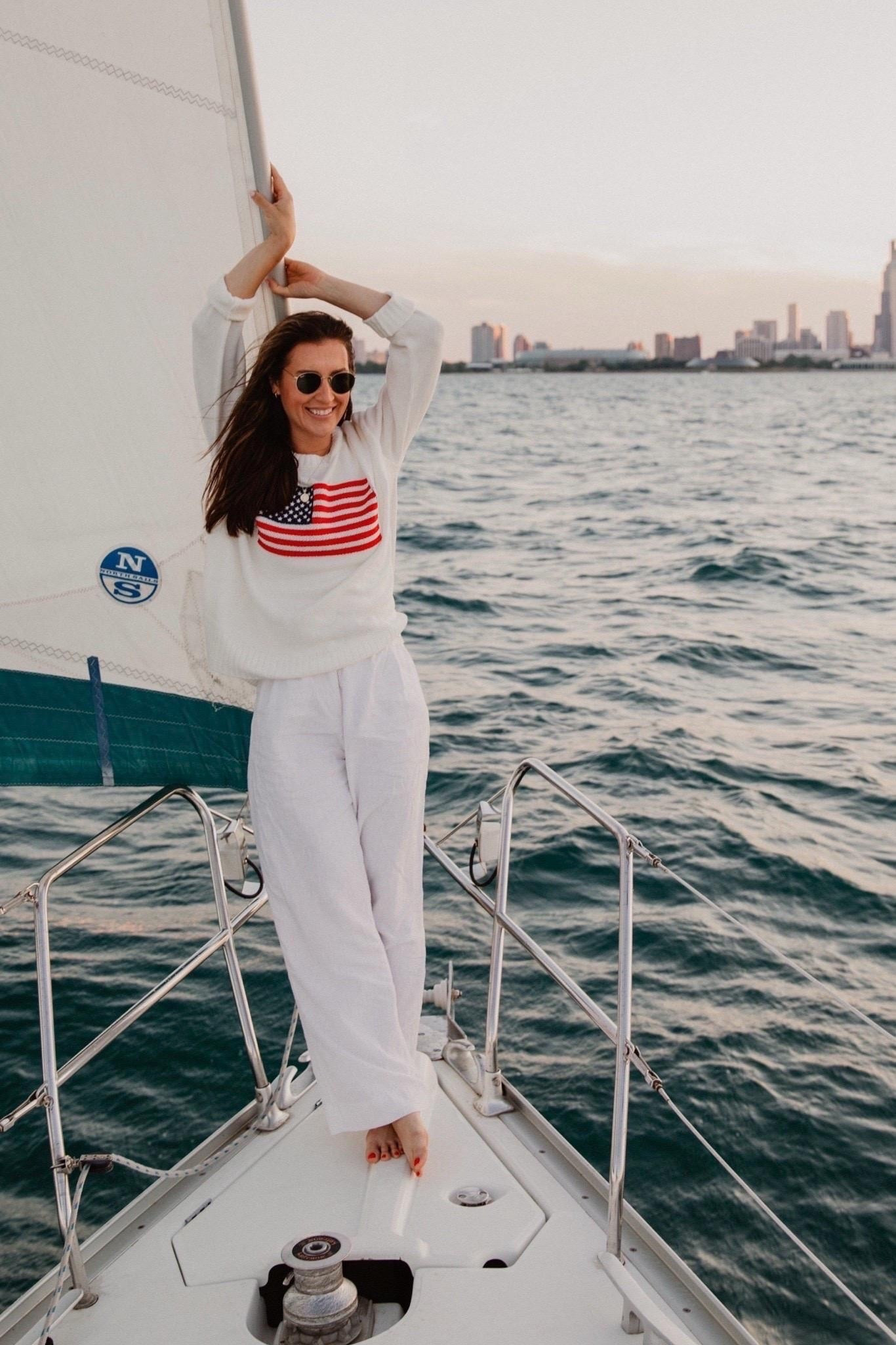 Linked up the @Target flag sweater that always sells out!! Perfect for MDW and Fourth of July! Grab it now while sizes are in stock. Available in ivory and light pink

#LTKootd #LTKSeasonal #LTKSwim
