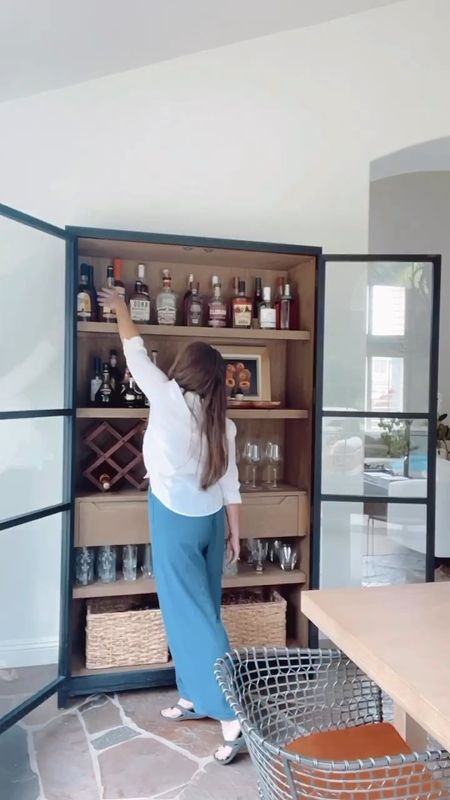 Making the perfect bar cabinet! 

#homebar #storagecabinet #displaycabinet #diningroom #livingroom #curiocabinet #chinacabinet #fourhandfurniture #saveorsplurge

#LTKhome