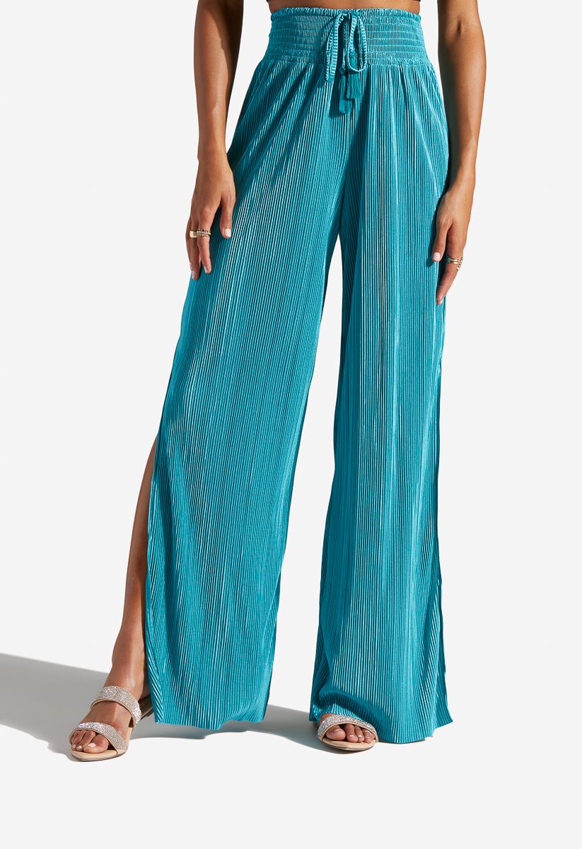 PLISE SPLIT HEM PALAZZO | ShoeDazzle Affiliate