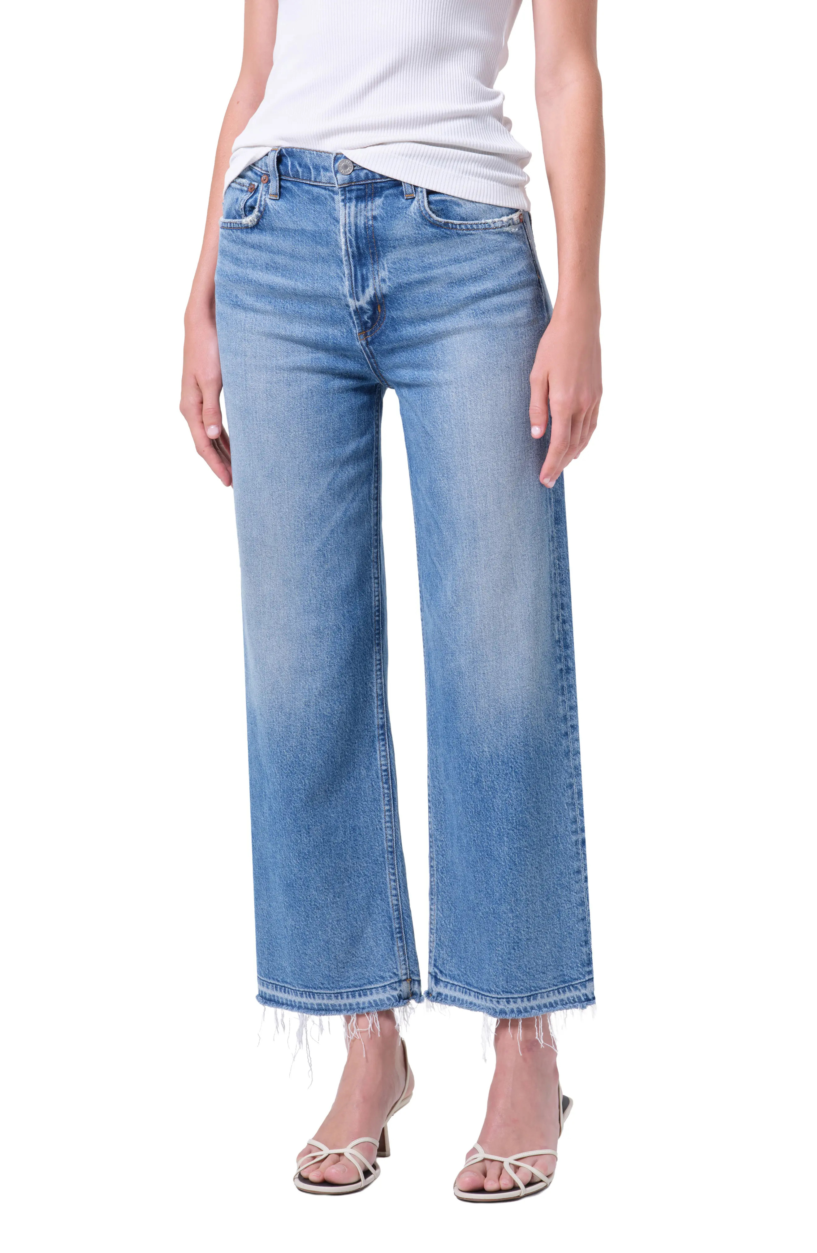 AGOLDE Ren High Waist Wide Leg Jeans (Women) | Nordstrom | Nordstrom