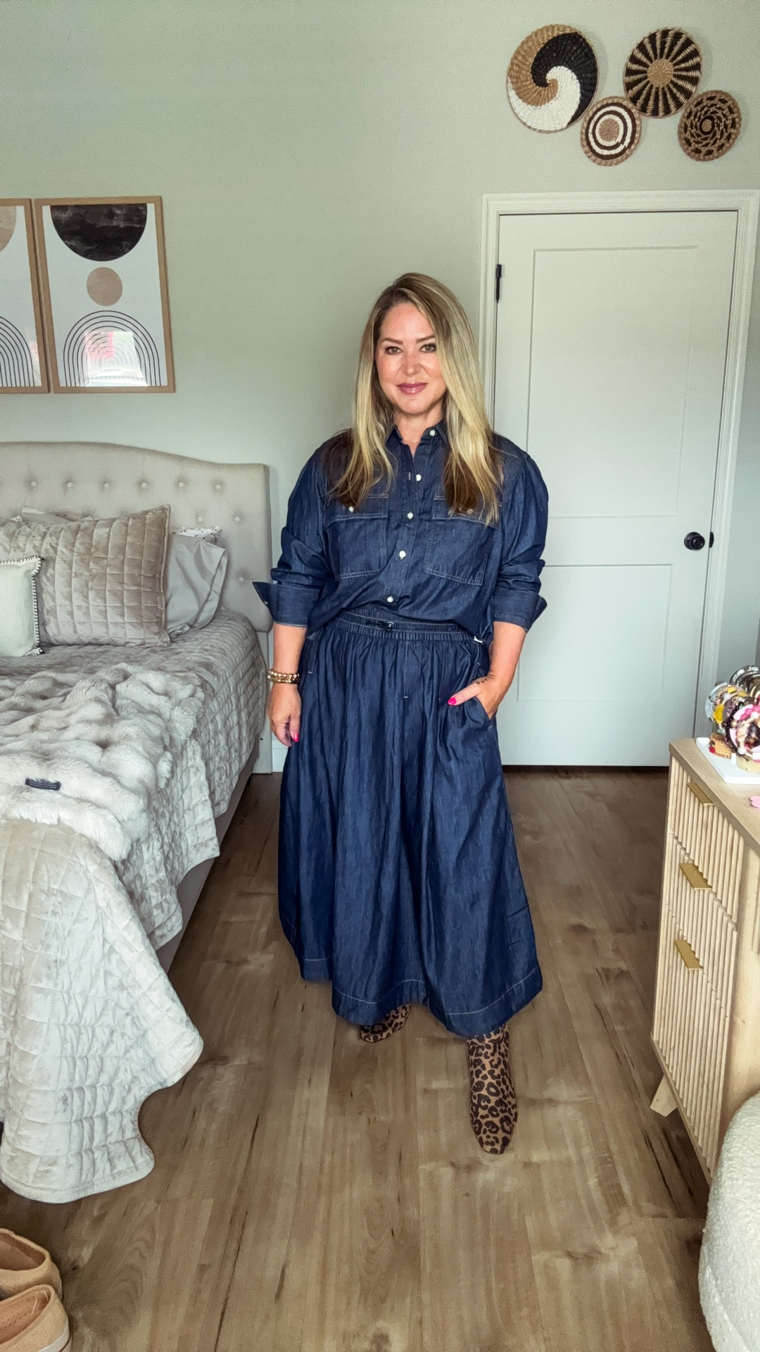 @walmartfashion #walmartpartner #walmartfashion 
Jeans size 12
Tops size large 
Dress size large 
Skirt and top size large. (Prefer a medium in the skirt) 
Boots tts and wide calf 

#LTKOver40 #LTKMidsize #LTKPetite