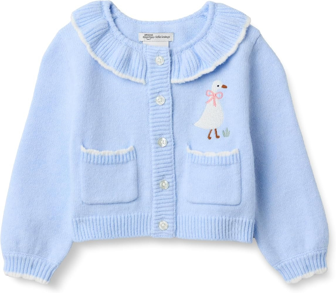 Amazon Essentials x Sofia Grainge Babies, Toddlers and Girls' Cardigan Sweater | Amazon (US)