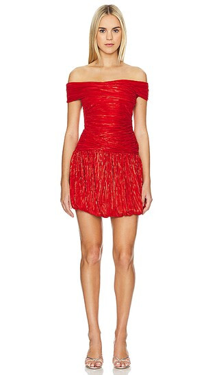Lilium Dress in Radiant Red | Revolve Clothing (Global)