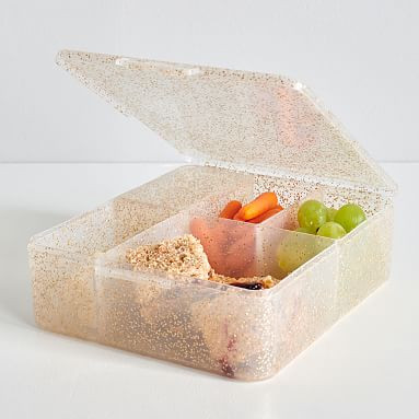 Confetti Glitter Glitter Bento Box | Pottery Barn Teen | Pottery Barn Teen