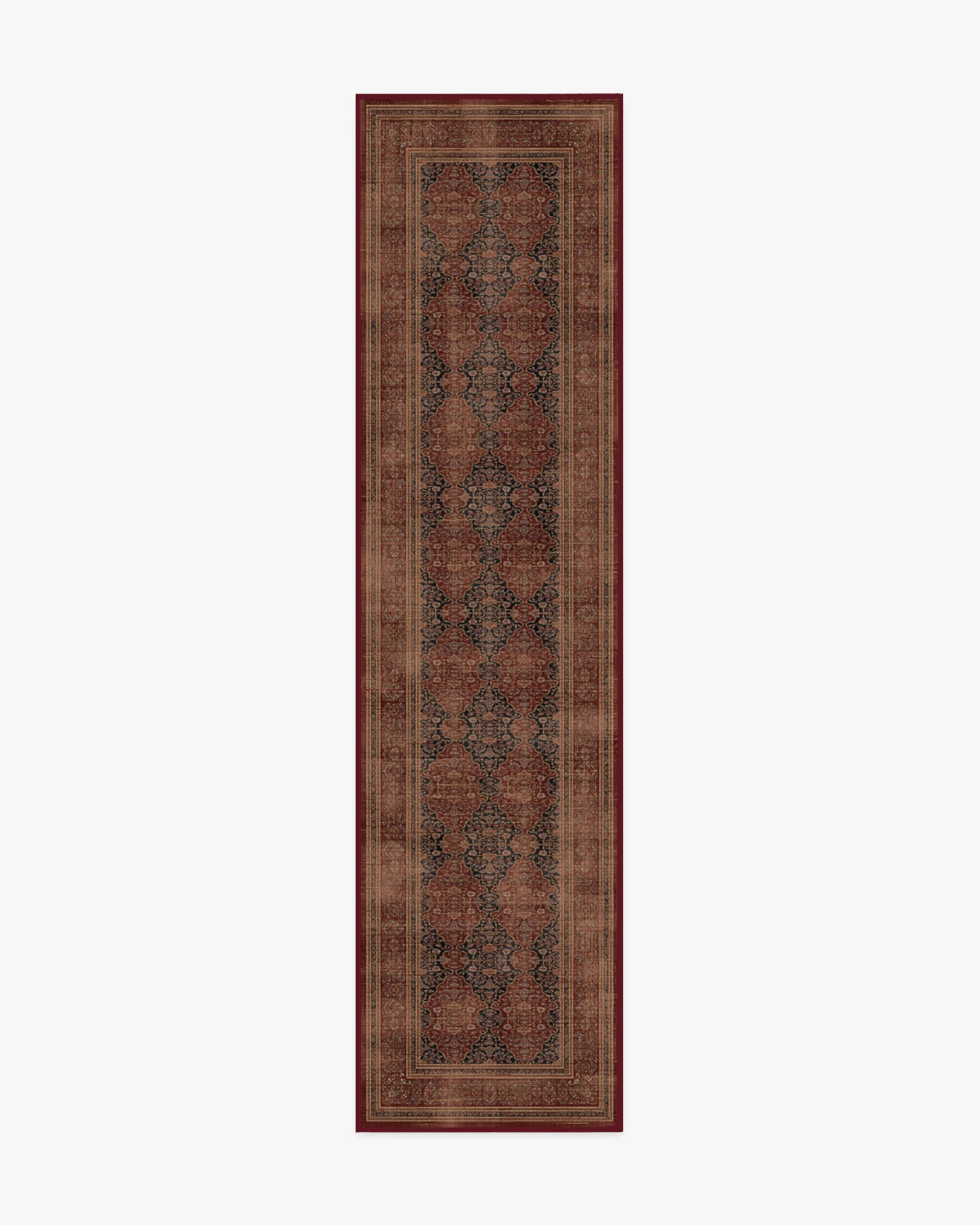 Vesper Amber Red Tufted Rug | Ruggable | Ruggable