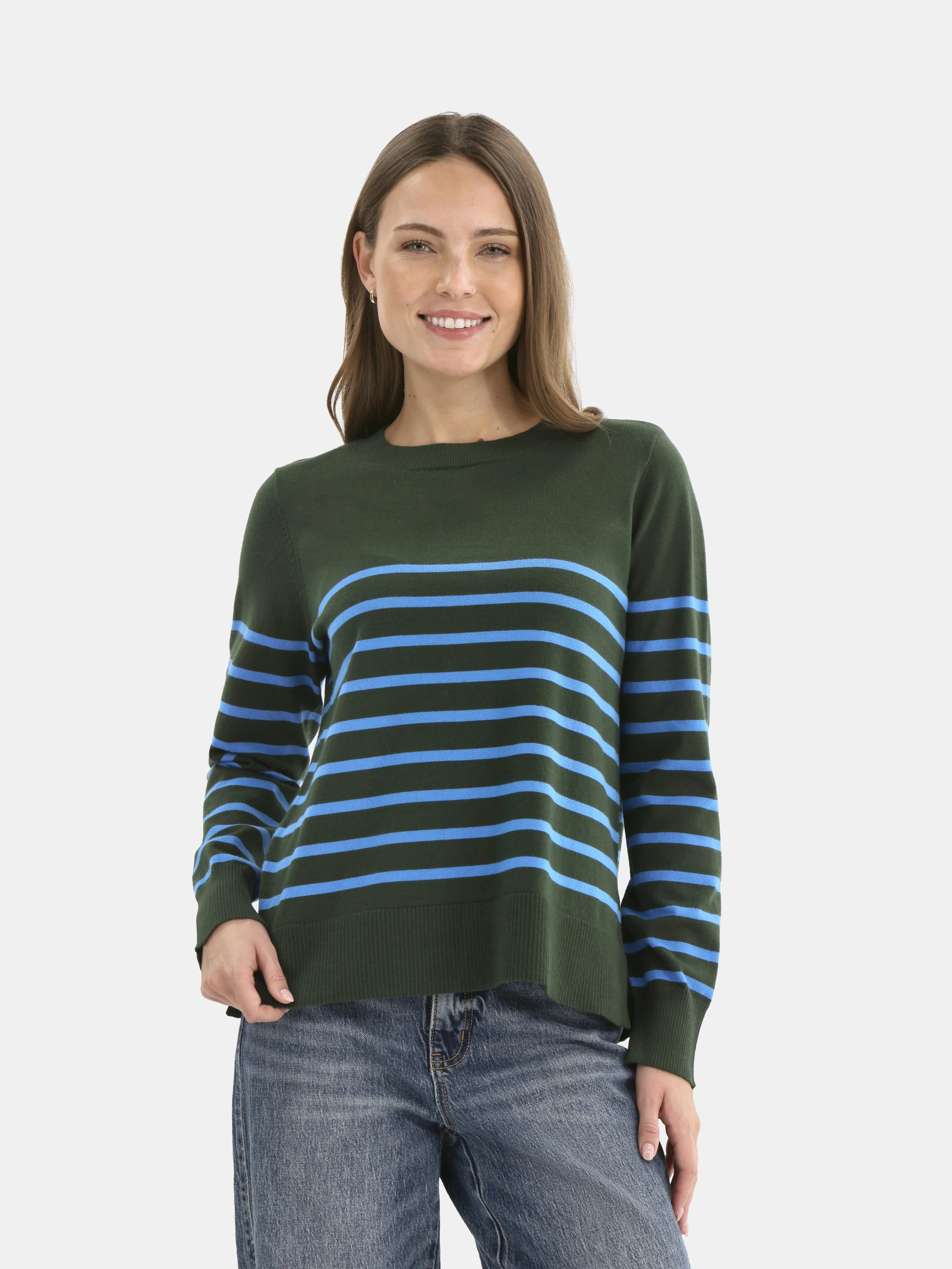 Time and Tru Women’s Fine Gauge Pullover Sweater, Lightweight, Sizes XS-XXXL | Walmart (US)