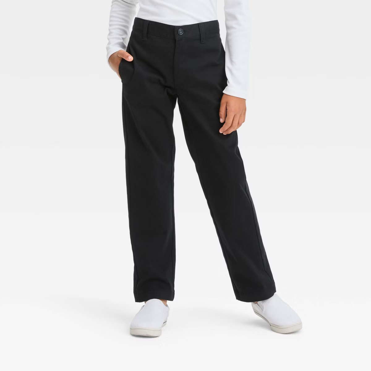 Boys' Straight Fit Uniform Pants - Cat & Jack™ | Target