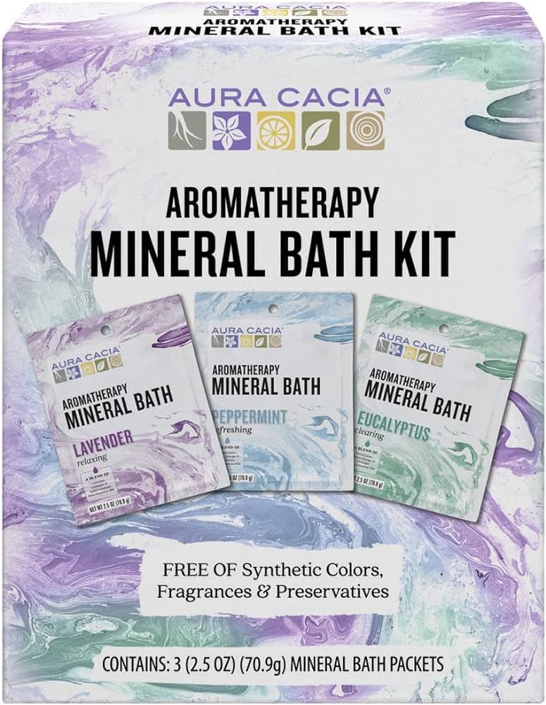 Aura Cacia Mineral Bath Kit | Amazon (US)