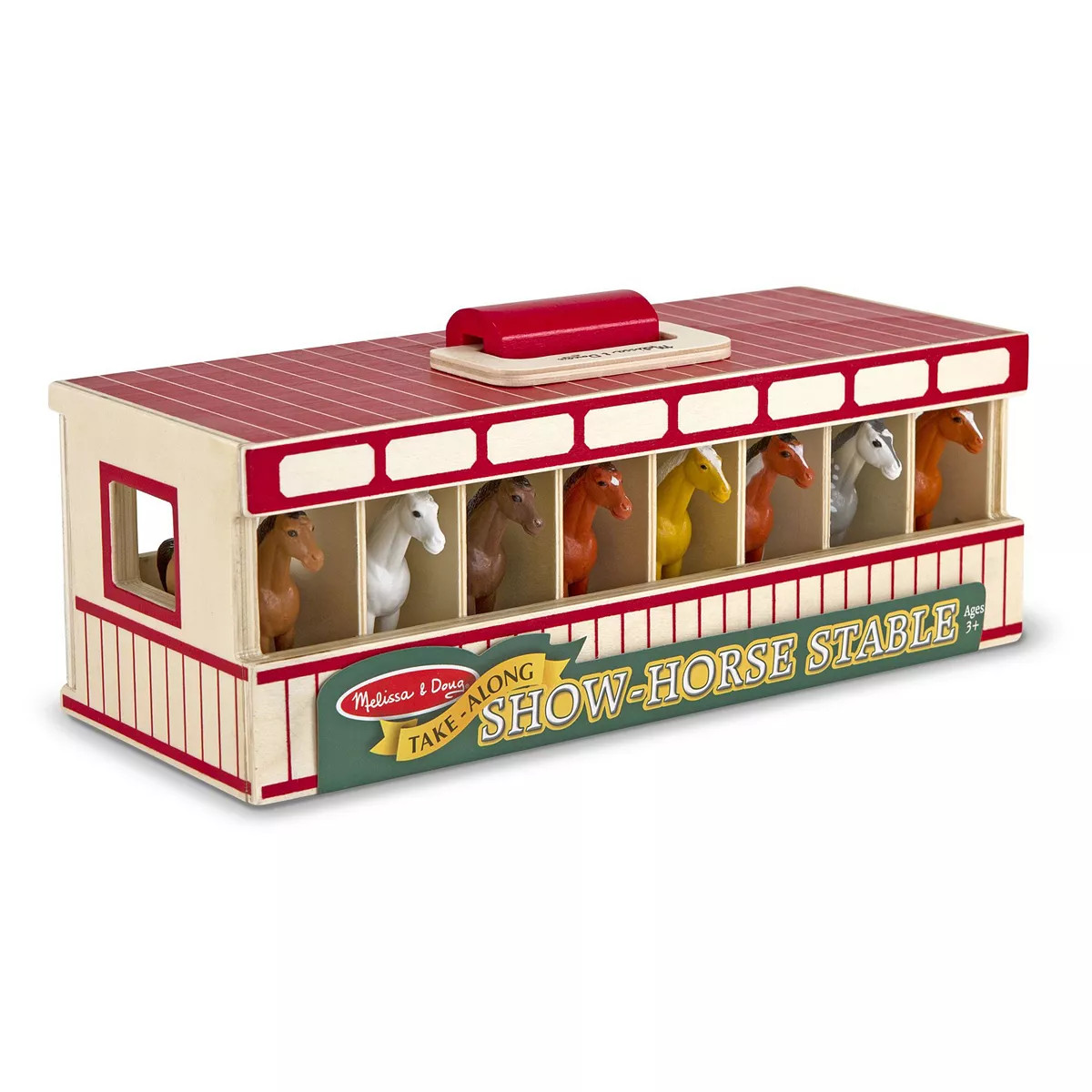 Melissa & Doug Take-Along Show-Horse Stable | Kohl's