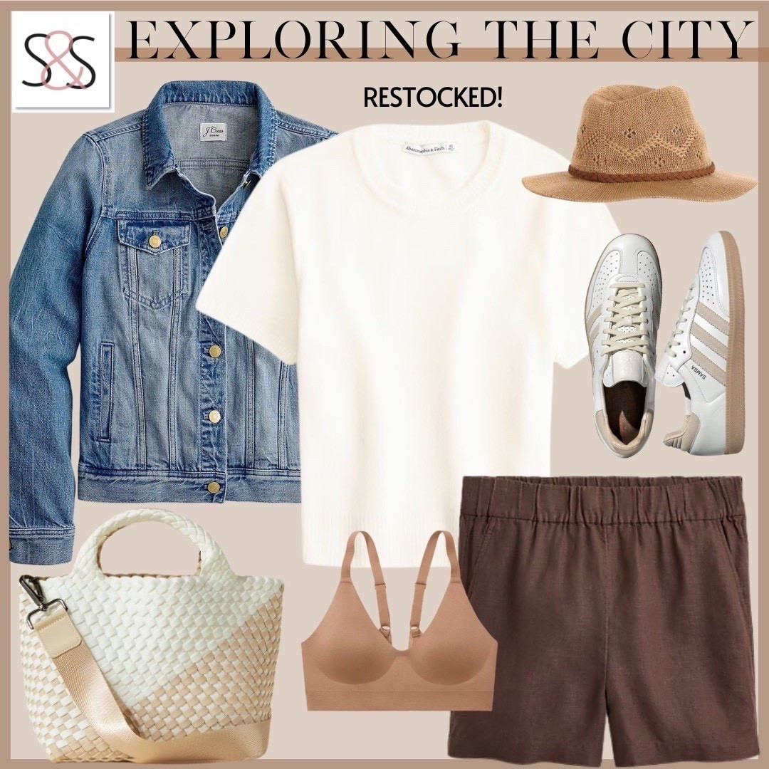 The outfit you’ll wear on repeat for exploring, sightseeing, or just getting out and about. Lightweight layers, comfy sneakers, and pieces that go with everything.

Sunsets and Stilettos summer outfits city style sightseeing outfits casual summer looks travel outfits neutral style sneakers outfit ideas



#LTKTravel #LTKSeasonal #LTKOver40