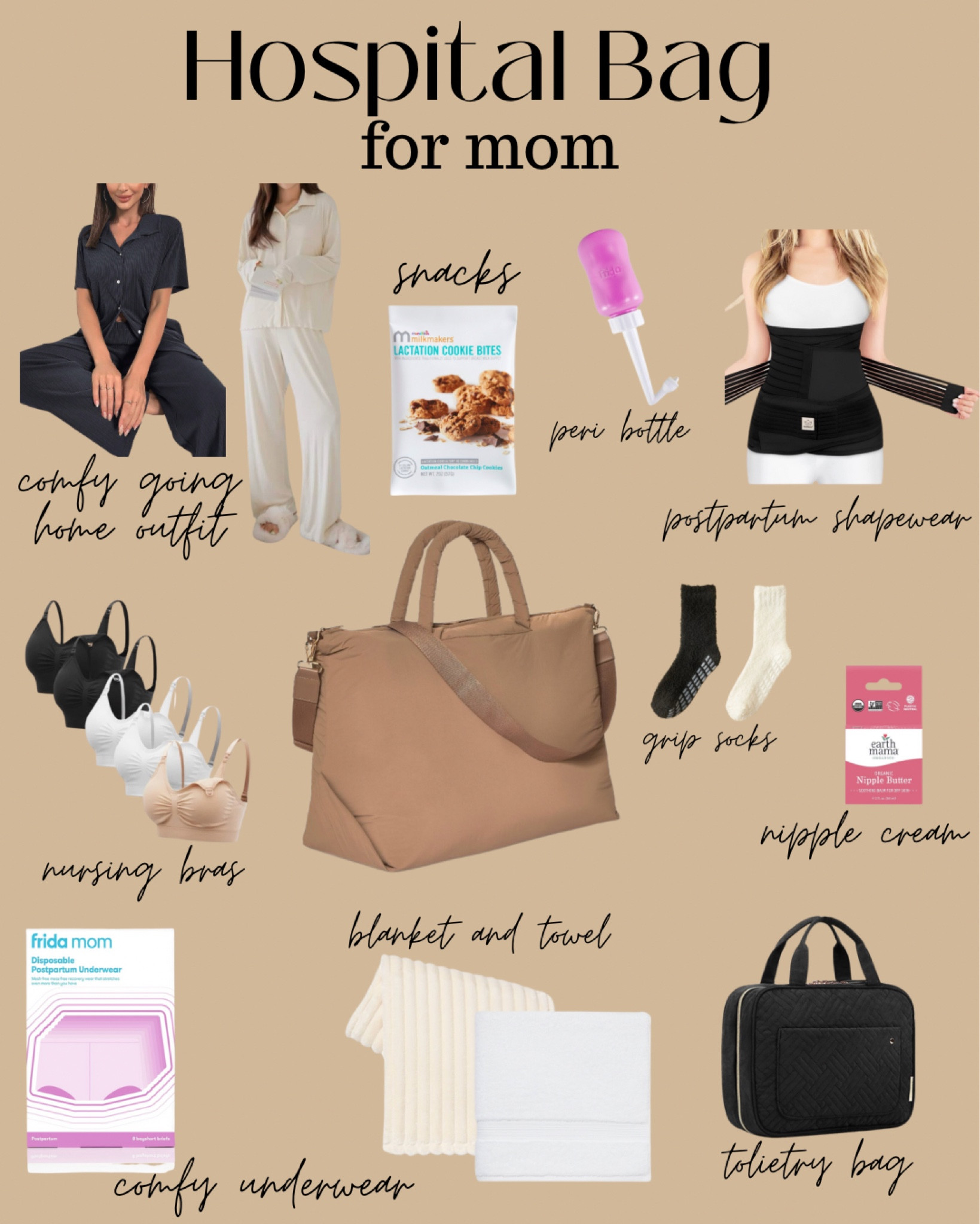 Delivery essentials 🤎

hospital bag, pregnant, maternity
#maternity #nursery #hospitalbag #newborn #labor #LTKbaby #LTKbump

#LTKbump #LTKbaby #LTKkids