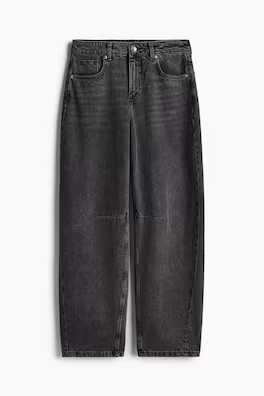 Barrel High Cropped Jeans | H&M (AU)