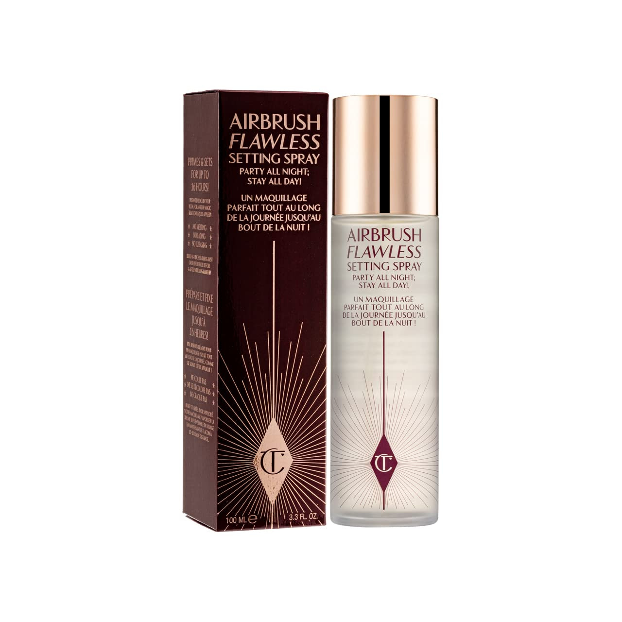Charlotte Tilbury Airbrush Flawless Setting Spray (100ml / 3.3 Fl Ozl),Clear | Amazon (US)