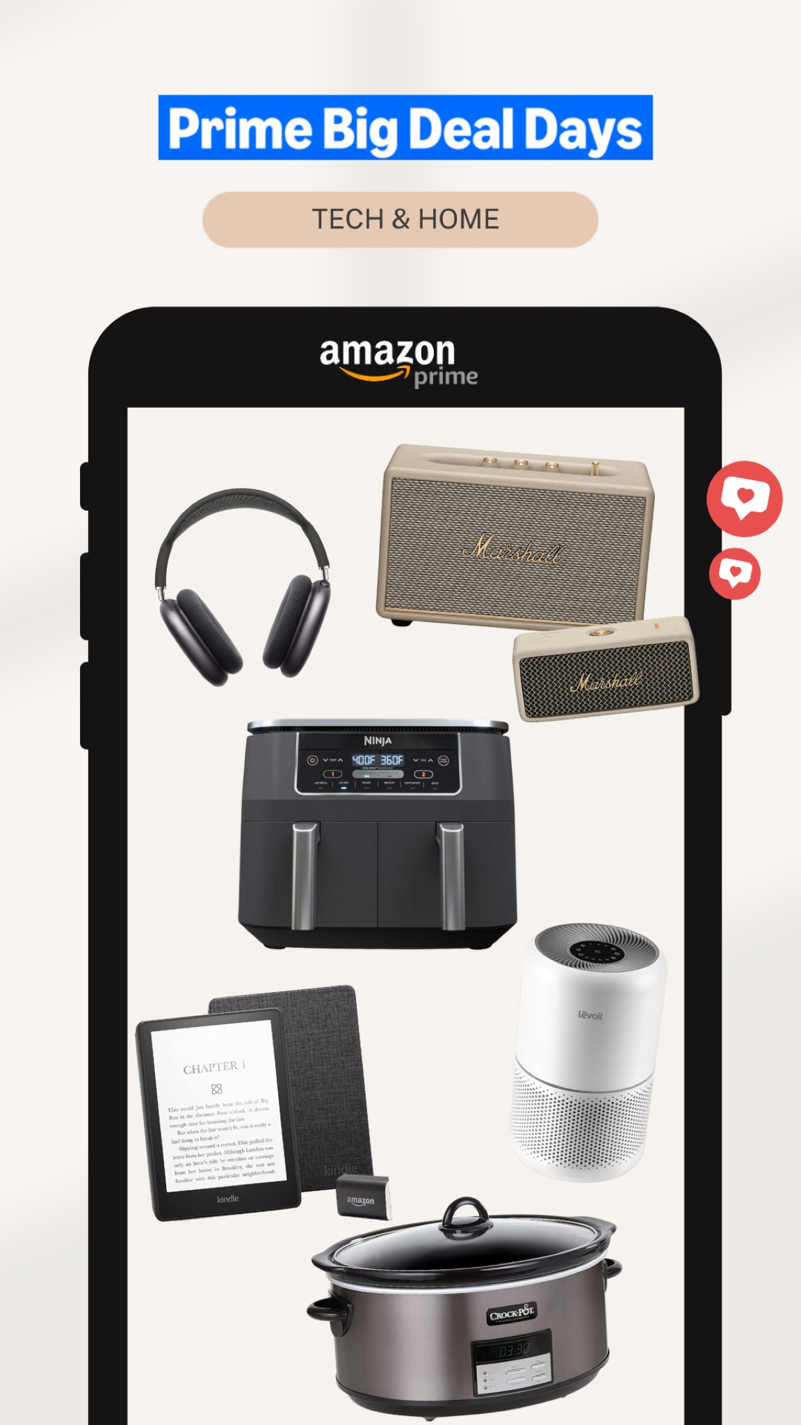 Amazon Prime Sale Tech 

#LTKHome #LTKSaleAlert #LTKxPrimeDay