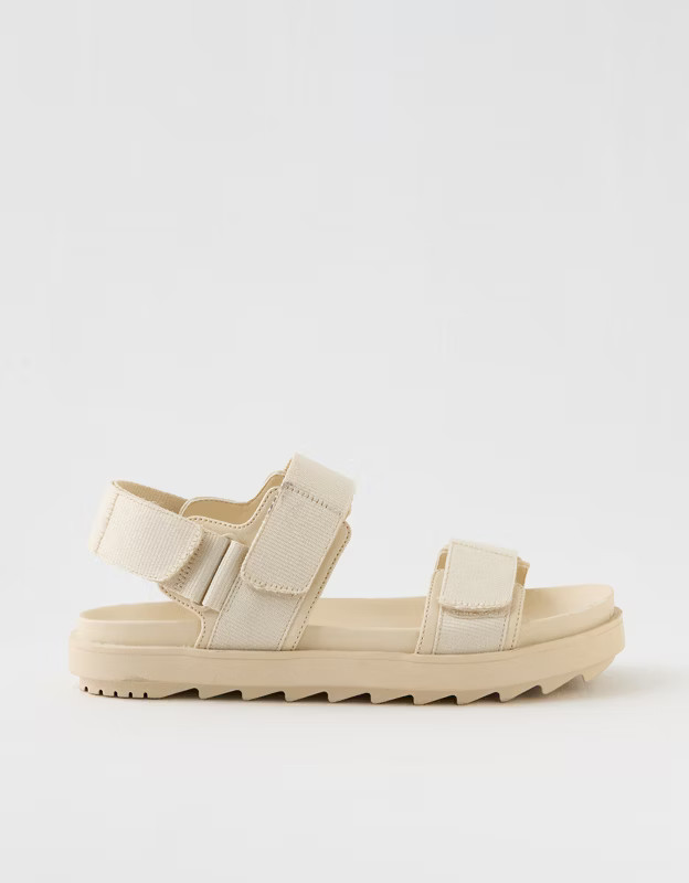 Aerie Platform Velcro Sandal | Aerie
