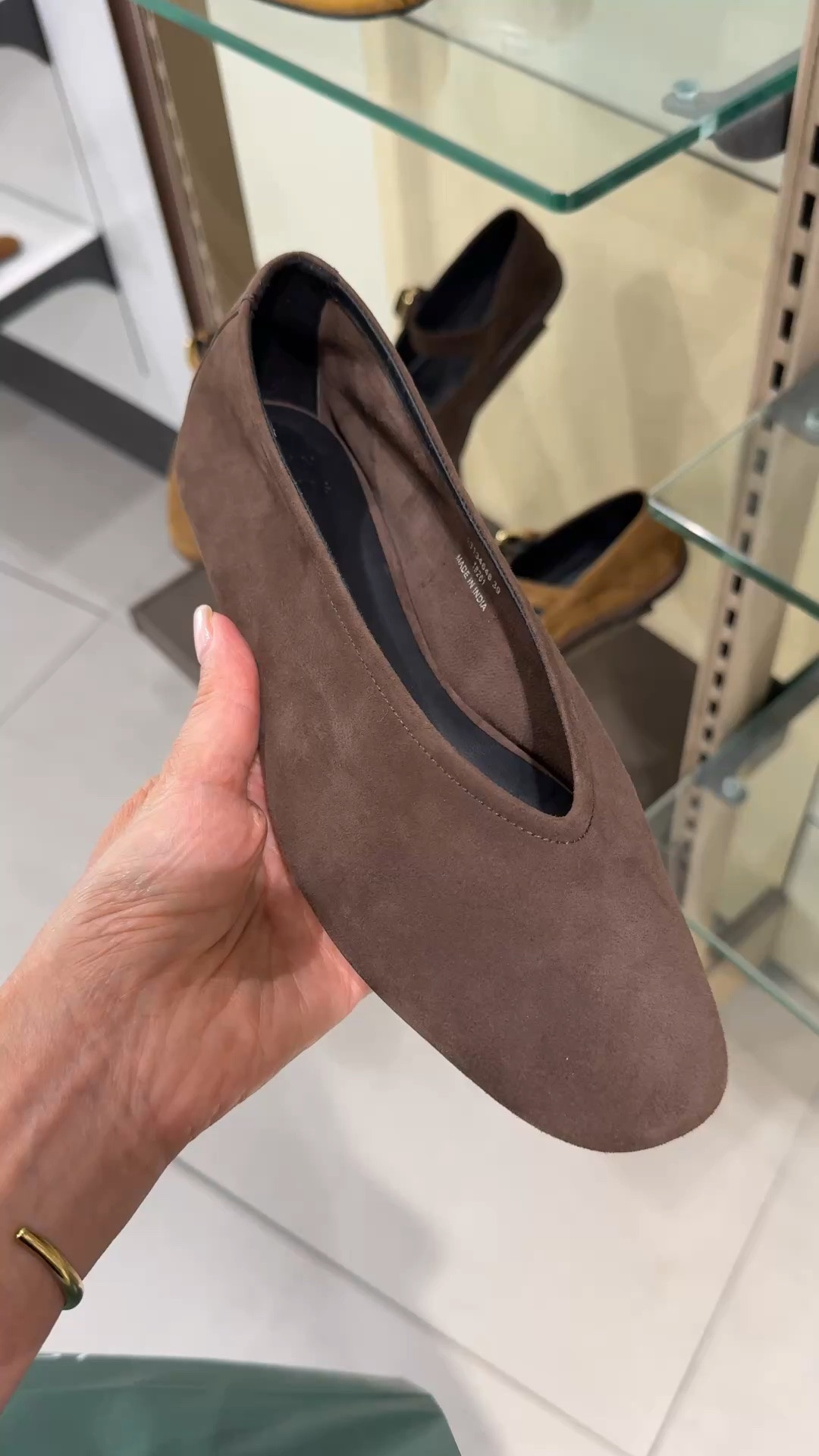 Great ballet flat with high v shape vamp. 
Cushioned sole 
Soft and comfortable 
Great quality & value.

#LTKautumn #LTKshoes #LTKworkwear
