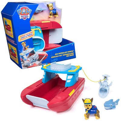 PAW Patrol Sea Patroller Vehicle with Chase and Shark Figure | Target