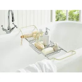 SOHO_Soho Bath Caddy / Silver | Bed Bath N' Table