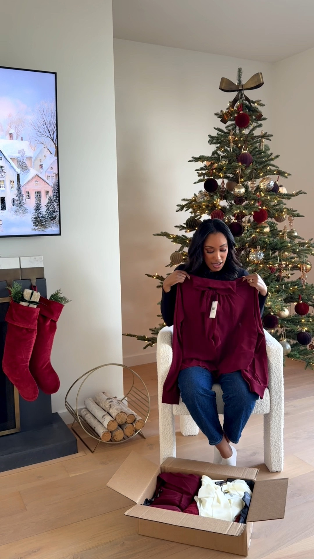 Unbox my favorite holiday looks with me from WAYF!!! 📦🎄💫

#LTKFindsUnder100 #LTKHoliday #LTKstorytime