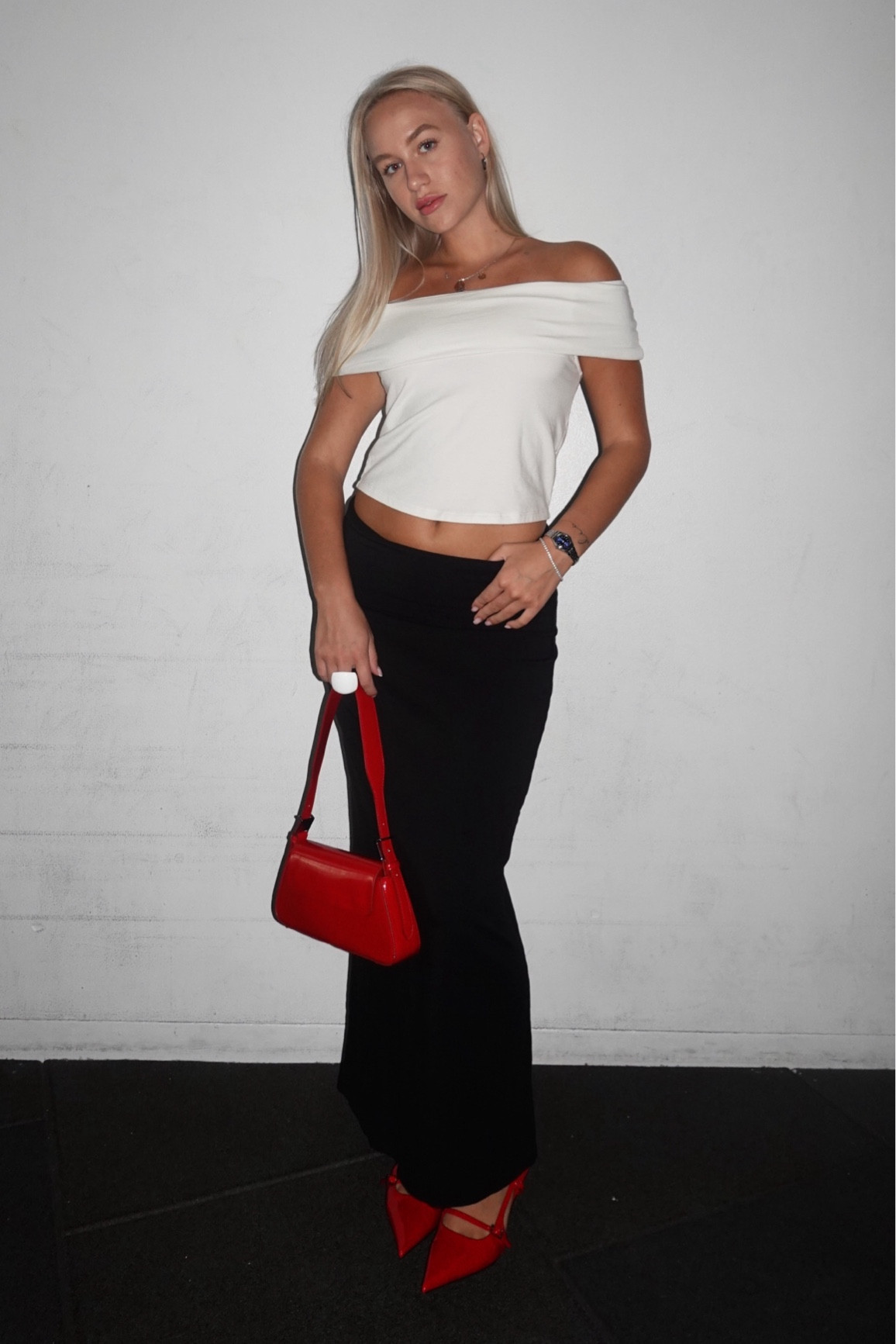 Styling summer outfits. Elegant outfit with a maxi skirt to elevate the look I added some red accessories❤️ 

#LTKU #LTKStyleTip