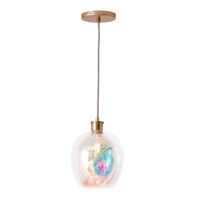 Iridescent Globe Pendant | Pottery Barn Teen