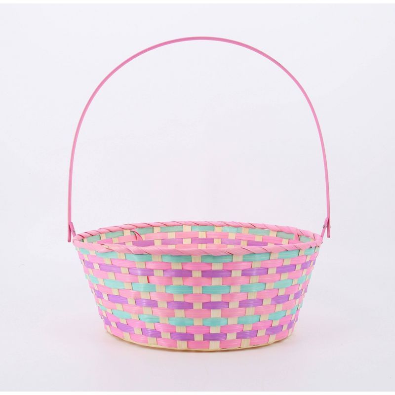 15" Bamboo Easter Basket Warm Colorway - Spritz™ | Target