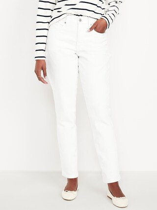 Curvy High-Waisted OG Straight Ankle Jeans | Old Navy (US)