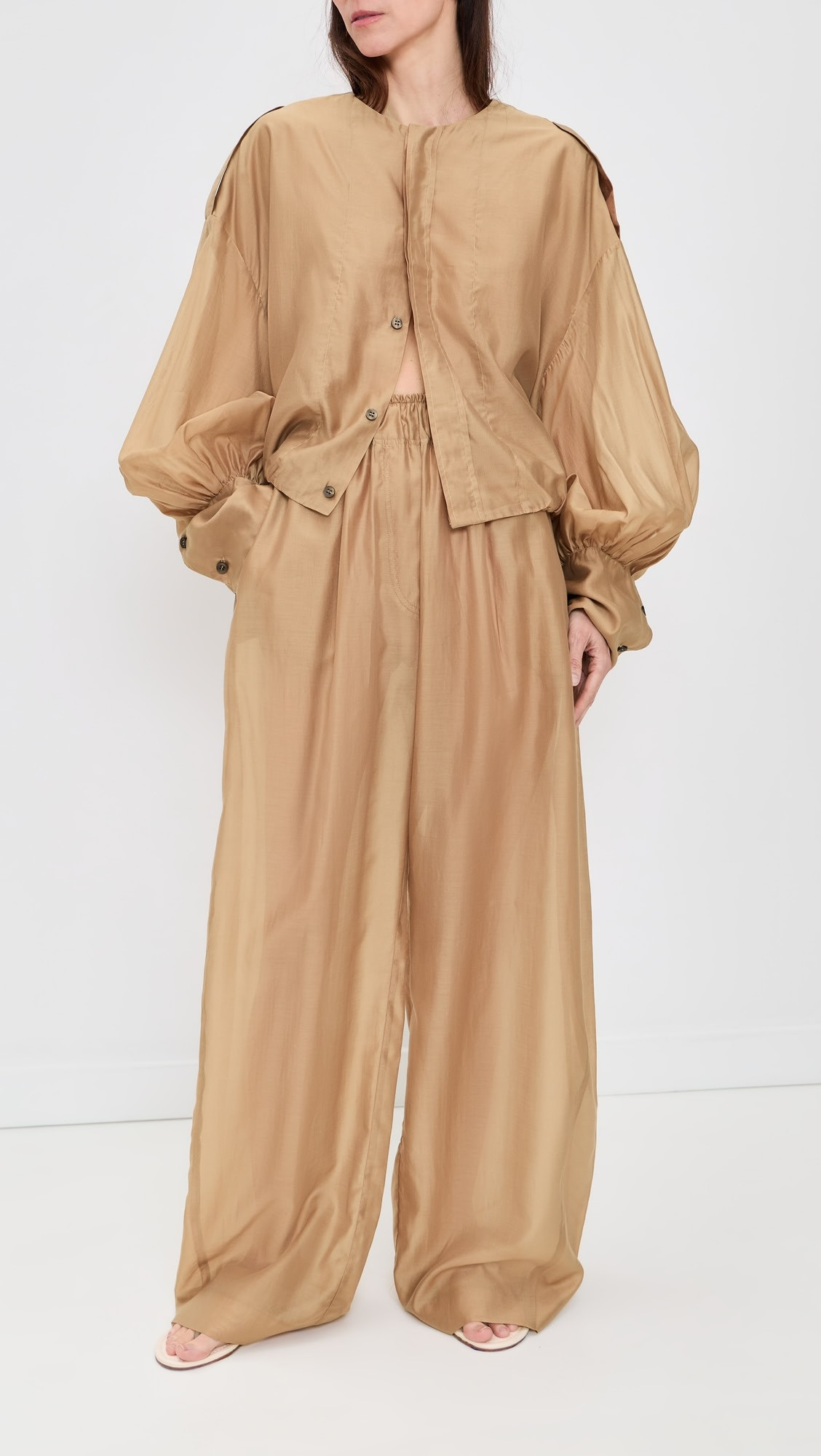 Dora Petite Popeline Trousers | Shopbop